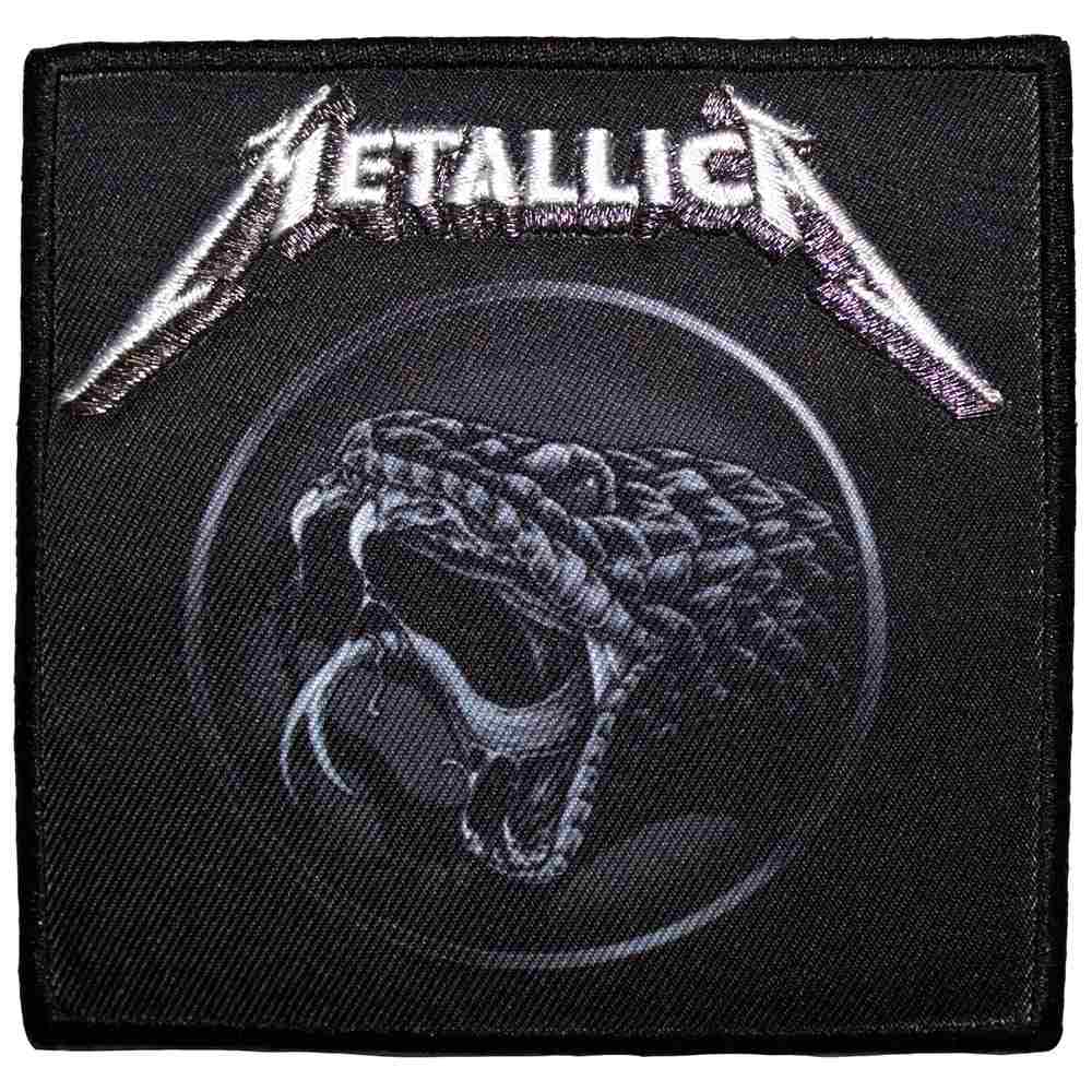 Metallica - Black Album Poster Patch - Black